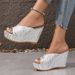 Women With Thick Soles And High Wedge Sandals_vogvips.com