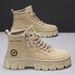 European Warm Series 2025 Autumn New Men's Construction Site Work Safety Sports Hiking Shoes Thick Sole Martin Boots_vogvips.com