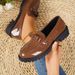 Women's British Style Low Top Shoes Bow Knot Retro R Leather New Autumn Style In Stock_vogvips.com