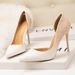 European And American Style Sexy Nightclub Slimming Women S Stiletto High Heel Shallow Mouth Pointed Toe Side_vogvips.com