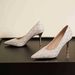 6681J Elegant Pointed Toe Shimmering High Heels, Shallow Heel Bridal Shoes, French Evening Style, High-End Single Shoes_vogvips.com