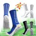 Anti-Slip Dotted Football Socks – Cushioned Mid-Cut, Moisture-Wicking & Breathable For Men & Women (Unisex, Multi-Color, Quick-Dry Polyester)_vogvips.com