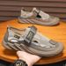 Men’s Shoes Men's summer new hollow breathable sandals for men driving soft sole dad casual sandals for men_vogvips.com