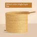 Premium Wheat-Colored Shoelaces For AF1 Low & High Top Sneakers - 7mm Wide Round & Flat Style - Durable & Stylish Replacement Laces_vogvips.com