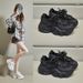 Ins Korean Style New Dad For Women 2025 Spring Student Sports Running Casual Shoes Height Increasing FB3306-1_vogvips.com