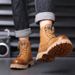 Martin High Autumn New Warm Business Casual Mid Top Leather Shoes Men's Work Boots_vogvips.com