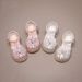 Sandals Children's Princess 2025 New Summer Little Girls Soft Bottom Crystal Bow Closed-Toe Eight-Claw Shoes_vogvips.com