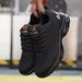 Men's Steel Toe Safety Shoes, Anti-Smashing Anti-Puncture, Fly Knit Upper, EVA Air Cushion Sole For Miners, Construction & Factory Workers_vogvips.com