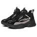 2025 Casual Sports Shoes For Women, Autumn And Winter, Large Size, Versatile, Fleece-Lined, Black Thick-Soled Dad Sneakers, Flat Sports Shoes_vogvips.com