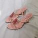 Pink Sandals For Women 2025 New Rhinestone Gemstone Thin High Heels One Strap Slippers Light Luxury_vogvips.com