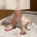 8882-8 Internet Celebrity Style Super Fairy Square Toe Rhinestone Slippers Chunky Heel High Heels Outdoor Sandals_vogvips.com