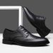 Men's Leather Shoes Dress Engraved Leather Shoes Style Work Shoes Casual, Large Size Men_vogvips.com
