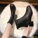 Women's 2025 New Summer Thin Thick Heel Short White Slim Spring Autumn Single Martin Boots_vogvips.com