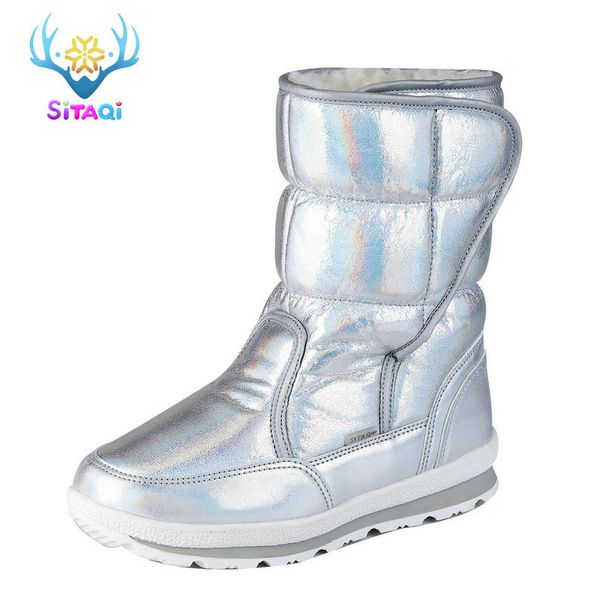 Christmas New Winter Parent Child Shoes, Children's Shoes, Snow Boots, Women's Wool Warm Inner Lining_vogvips.com