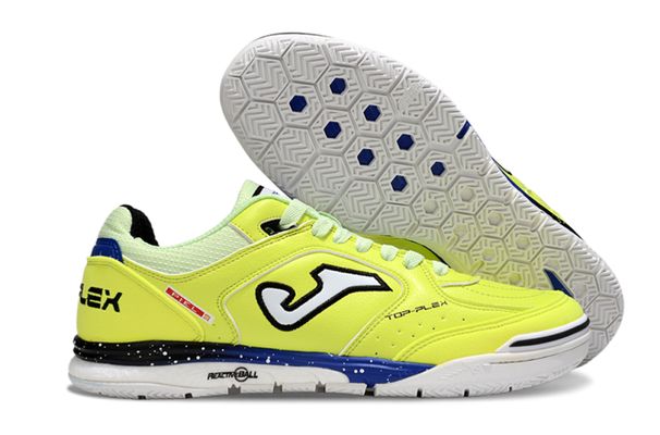 Low Flat With Heel For Anti-slip Use To Suitable Indoor Resistant Durable Shock-absorbing Twisting Sole JOMA IC Football Shoes_vogvips.com