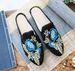 Pointed Fashionable Embroidered Cloth Shoes, Ethnic Style, Spring And Summer Women's Sandals, Slippers, Fabric Slippers_vogvips.com
