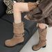 British Style Over-the-Knee Chunky Heel Long For Women 2025 New Summer Versatile Height-Increasing Slimming Riding Boots_vogvips.com
