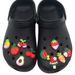 Cartoon Fruit Accessories PVC Soft Rubber Shoes Flower Shoe Buckle Decorative Buckle_vogvips.com