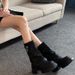 Internet Celebrity Martin 2025 New Trendy Fashion Short Versatile Stylish Thick-Soled Tube Boots For Women_vogvips.com