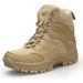 Men's Outdoor Hiking Boots - Lightweight & Durable High-Top Trekking Shoes For Travel & Adventure (Sand/Black/Brown/Green)_vogvips.com