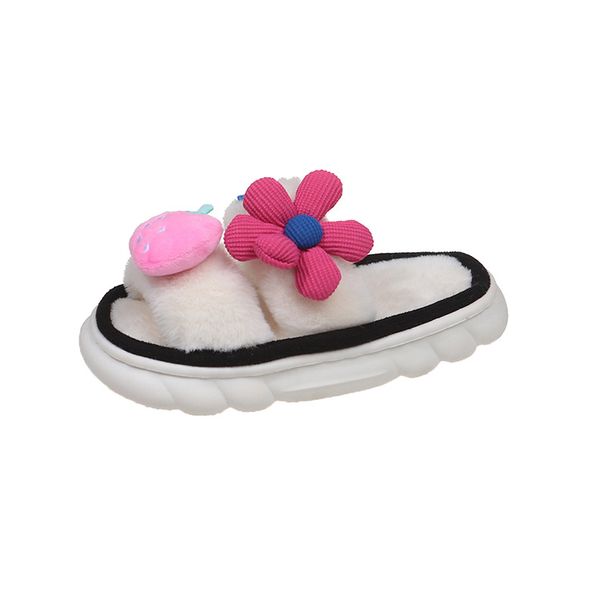 Cartoon Bear Kids Slippers - Soft Non-Slip Indoor Slippers For Boys & Girls (Yellow/Pink/Black/Green/Blue)_vogvips.com