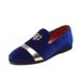 Lefu Shoes Gold Tiger Head Buckle Extra Large_vogvips.com
