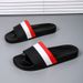 UNISEX Men Striped Sandals Soft Comfortable Non-Slip Slippers Indoor Outdoor Women Beach Shoes Quick-Dry EVA Platform_vogvips.com