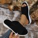 Women's Plus Size Wedge Sandals Breathable Mesh Thick Soled Casual Beach Sandals Suitable_vogvips.com