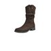 British Style Pleated Pointed Thick-Soled Slouch For Women 2025 New Melad Western Cowboy Mid-Calf Boots_vogvips.com