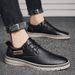 British Style Casual Business Formal Leather For Men Spring Shallow Low Heel Cowhide Matching Suit Summer Men's Shoes_vogvips.com