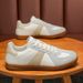 Forrest Gump Sports Casual German Training Shoes Men Couples, Korean Style Leather Soft-soled Putian Sneakers, Versatile_vogvips.com