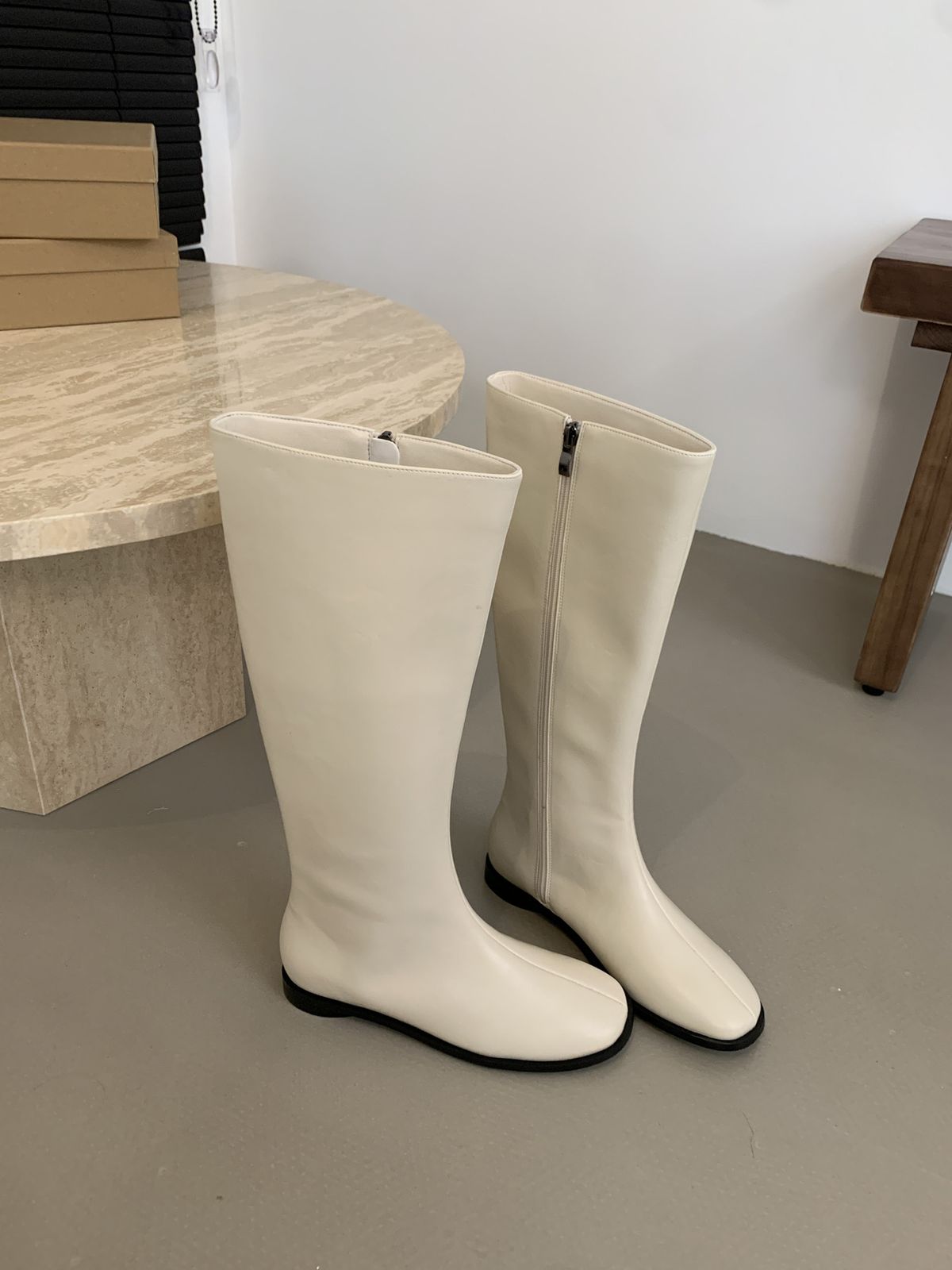 Western Cowboy For Women, Over-the-Knee New Autumn And Winter Slim Long Martin High Tube Boots, Riding Boots_vogvips.com