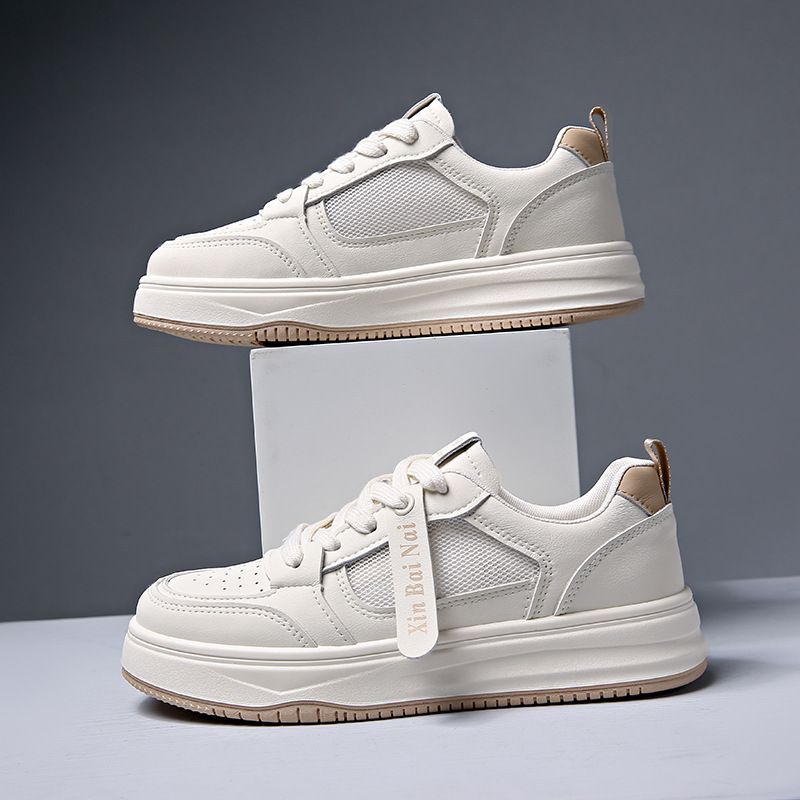 Breathable Thick-soled White Shoes Versatile Casual Women's Shoes Student Muffin Shoes Women_vogvips.com