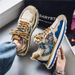 Summer New Breathable Youth Men's Trendy Versatile Thick Soled Sneakers Casual Running Dad Shoes_vogvips.com
