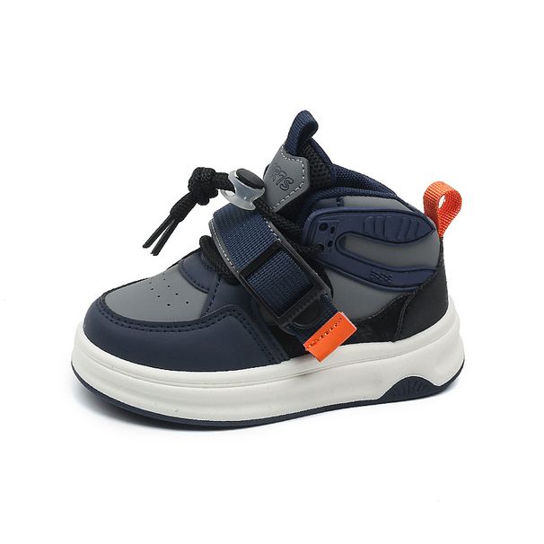 New Boys' Casual Board Shoes Velcro Girls' Bread Shoes Soft Soled Baby Shoes_vogvips.com