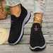 Spring Autumn Women's Trainers Women's Shoes Breathable Mesh Casual Sneakers Chunky Sole Affordable 1233_vogvips.com