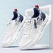 Men’s All-season, Comfortable, Breathable, Casual, Versatile, Laceless, Fashionable, Trendy, Sporty, Thick-soled, Solid-color Shoes._vogvips.com