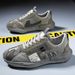 Men's Shoes Breathable Mesh Running Shoes For Summer - Lightweight Comfortable Sneakers With Thick Sole For Casual Wear And Jogging_vogvips.com