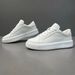 Men's High-End Top Layer Environmentally Friendly Cowhide Casual White Men's Trendy Fashionable And Versatile Thick_vogvips.com