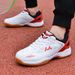 2026 LEFUS Pro Men Women Breathable Shock Absorbing Badminton Training Tennis Shoes Volleyball Boots_vogvips.com
