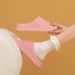 Summer New 3D Textured Indoor EVA One-word Drag Couple Thick-soled Slippers Light And Non-slip_vogvips.com