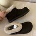 Women's Shoes Curly Little Potato Snow Boots Women Winter New Big Head Plus Velvet Warm Non Slip Short Boots Trend_vogvips.com
