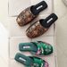 Women’s Shoes Spring And Summer Style New Embroidered Slippers High End Light Luxury Classical Cowhide Bottom Home Floor Slippers For Men And Women_vogvips.com