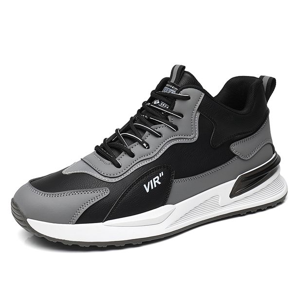 Lightning Delivery Spring Plush Casual With Warm Leather And Cotton Mid Top Fashionable Trendy Sports Men's Shoes_vogvips.com
