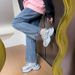 Women's Shoes Dad Shoes Female Student Sports Running Casual Shoes Platform Heightening Shoes_vogvips.com