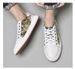Bear Pattern First Layer Cowhide Board Shoes Men's European Station Men's Shoes Soft Sole Men's Casual Shoes One Pedal Shoes_vogvips.com