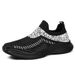 Large Size Women's Casual Shoes Size 36-44, Flying Woven Sports Shoes, Running Shoes, Outdoor Walking Shoes, Free Pinch Music_vogvips.com