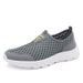 Men's Casual Sports Shoes For Summer, Extra-large Size Mesh Running Slip-on Outdoor Travel Shoes, Lightweight And_vogvips.com