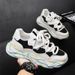 Luminous Sneakers Casual Fashion Shoes Dad Shoes Thick Sole Korean Version Student Men's Shoes Four Seasons_vogvips.com
