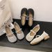 Loose Ankle Shoes Mary Jane Women's Shoes 2026 New Summer Woven Sandals_vogvips.com